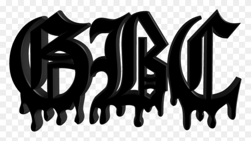 1544x816 Gothboiclique Lilpeep Freetoedit Gbc Lil Peep Goth Boy Clique Logo Прозрачный, Этикетка, Текст, Пистолет Png Скачать