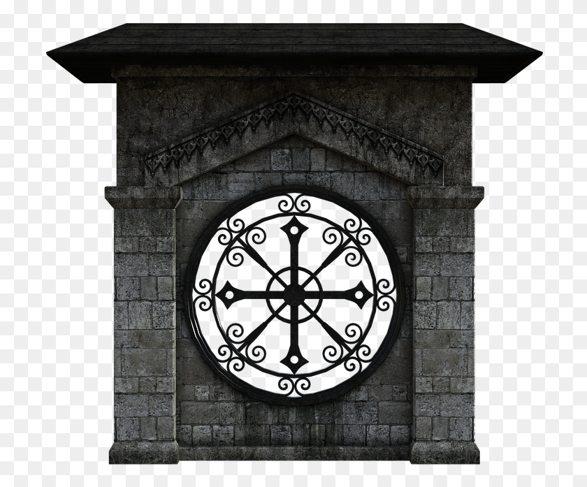 716x637 Gothic Frame Table, Architecture, Building, Tire Descargar Hd Png