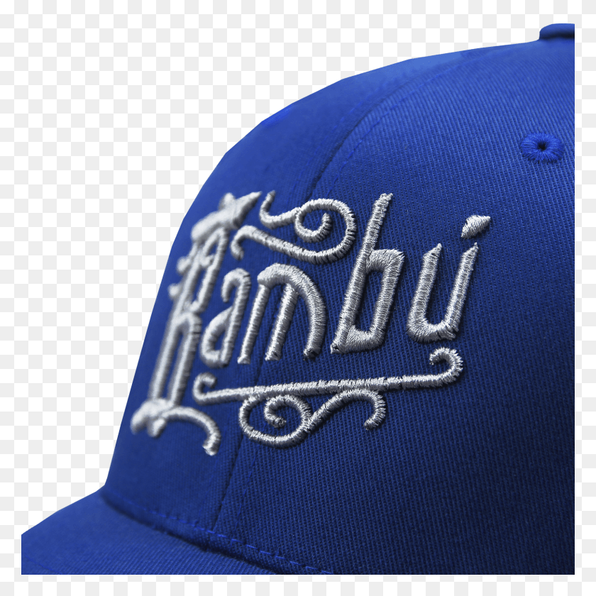 1600x1600 Gothic Logo Lines Silver On Royal Blue Flexfit 25 Baseball Cap, Clothing, Apparel, Cap HD PNG Download