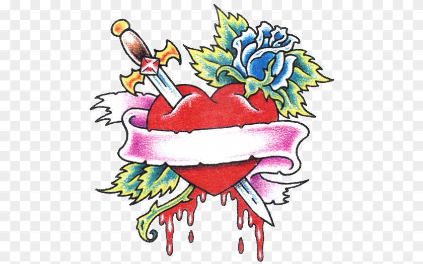 Gothic Tattoo Heart, Cream, Dessert, Food, Ice Cream PNG