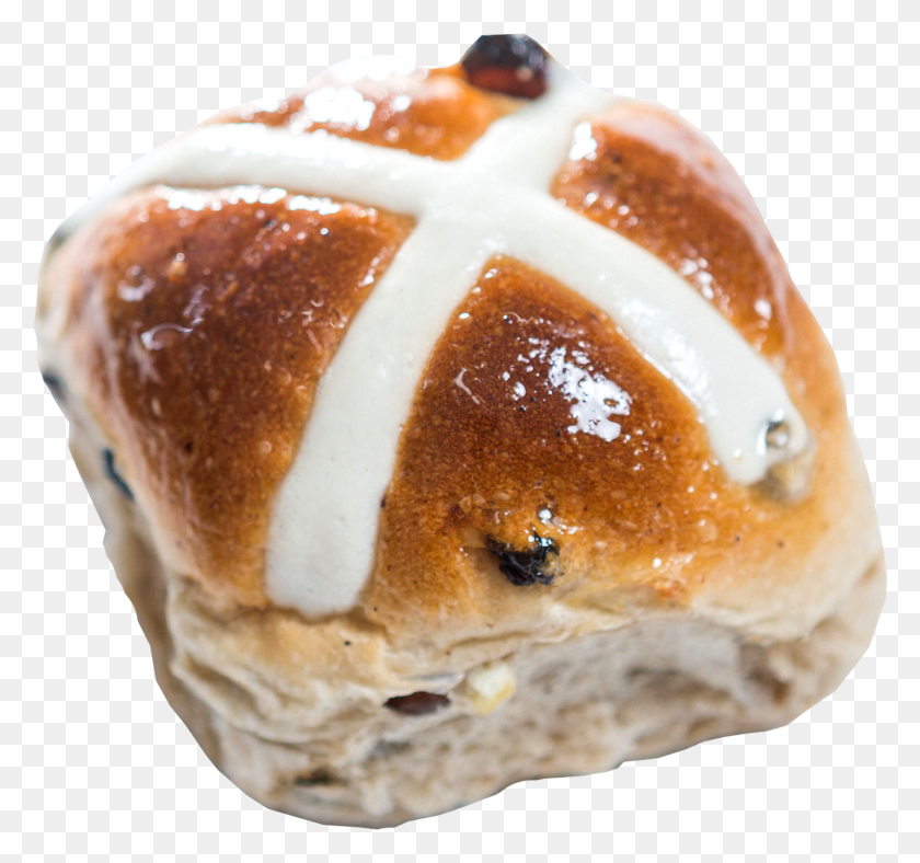 1412x1318 Gourmet Hot Cross Bun Hot Cross Bun, Bread, Food, Egg HD PNG Download