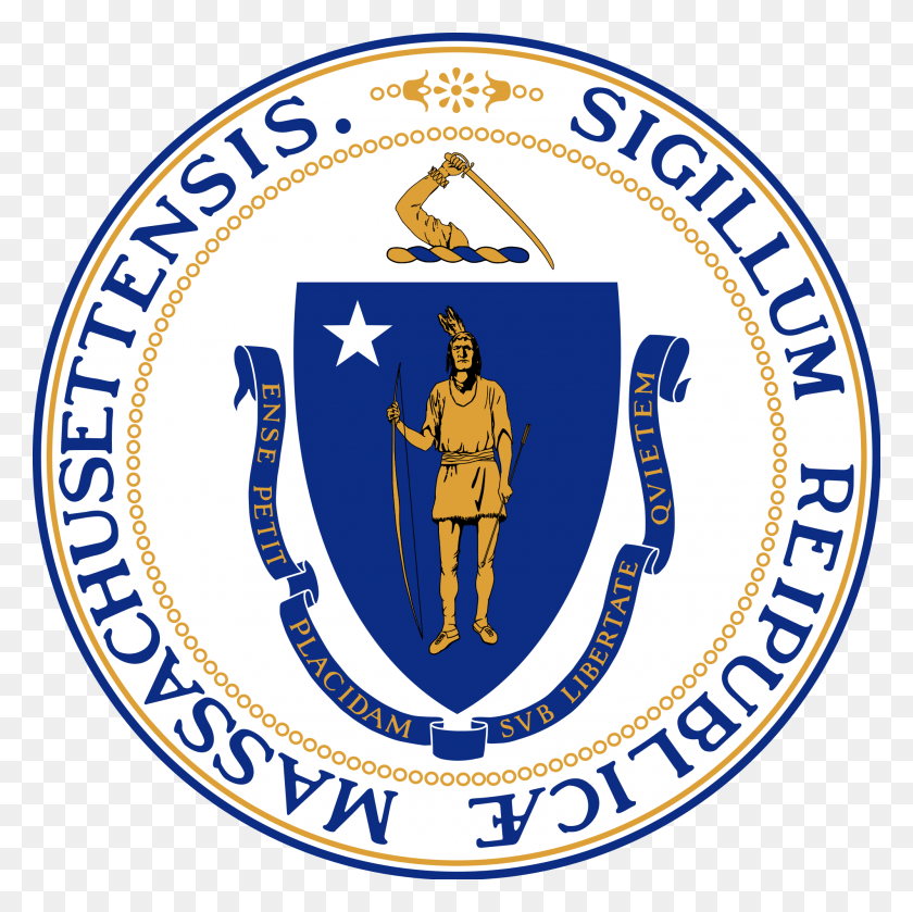 2000x2000 Government Links Commonwealth Of Massachusetts Seal, Logo, Symbol, Trademark HD PNG Download