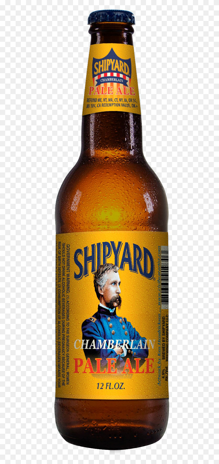 488x1716 Government Warning Alcohol Shipyard Chamberlain Pale Ale Shipyard Brewing Co., Beer, Beverage, Drink HD PNG Download