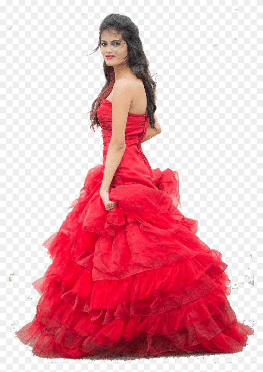 818x1182 Gown, Clothing, Dress, Female HD PNG Download