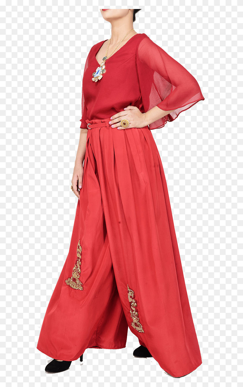 593x1276 Gown, Clothing, Apparel, Evening Dress HD PNG Download
