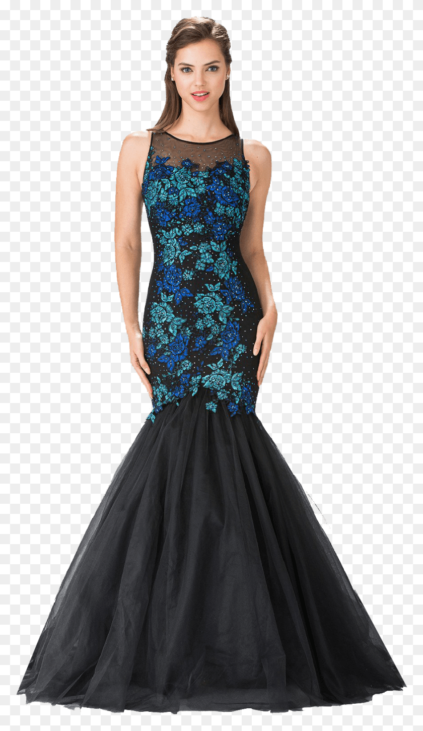 877x1565 Gown, Clothing, Apparel, Dress HD PNG Download