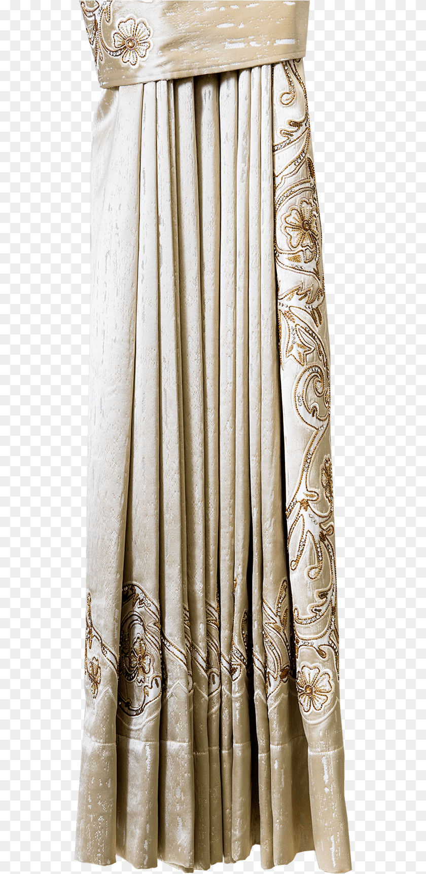 550x1725 Gown, Curtain, Home Decor, Linen, Clothing Sticker PNG