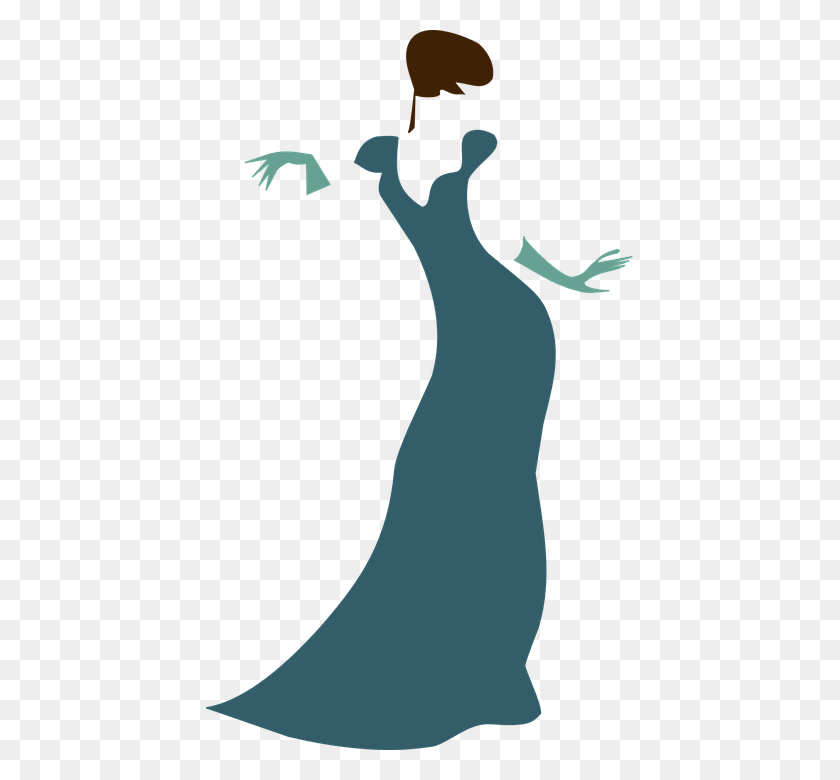 427x720 Gown Clipart Homecoming Dress Lady Clip Art, Mammal, Animal HD PNG Download