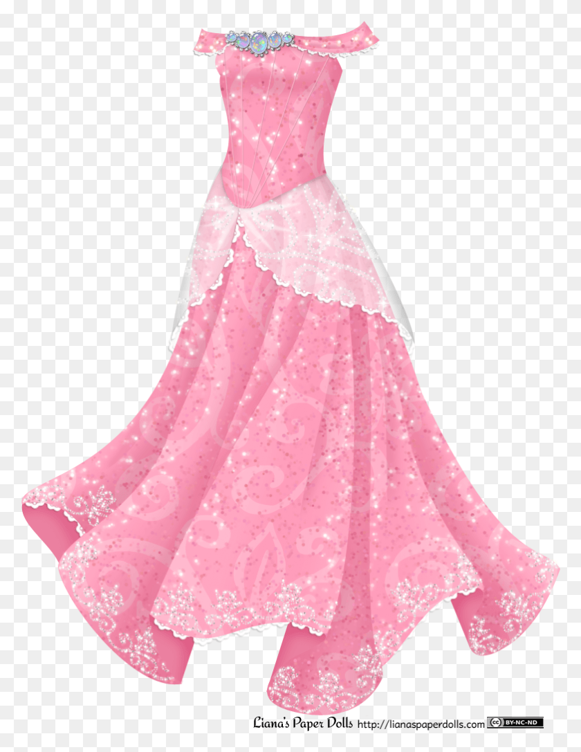 782x1030 Gown Clipart Princess Skirt Disney Princess Dress, Figurine, Doll, Toy HD PNG Download
