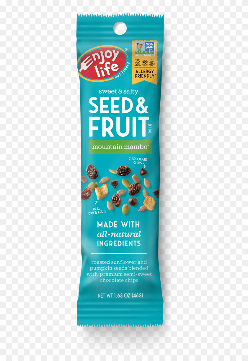 340x1160 Grab Amp Go Seed Amp Fruit Mix Packaging And Labeling, Plant, Food, Nut HD PNG Download