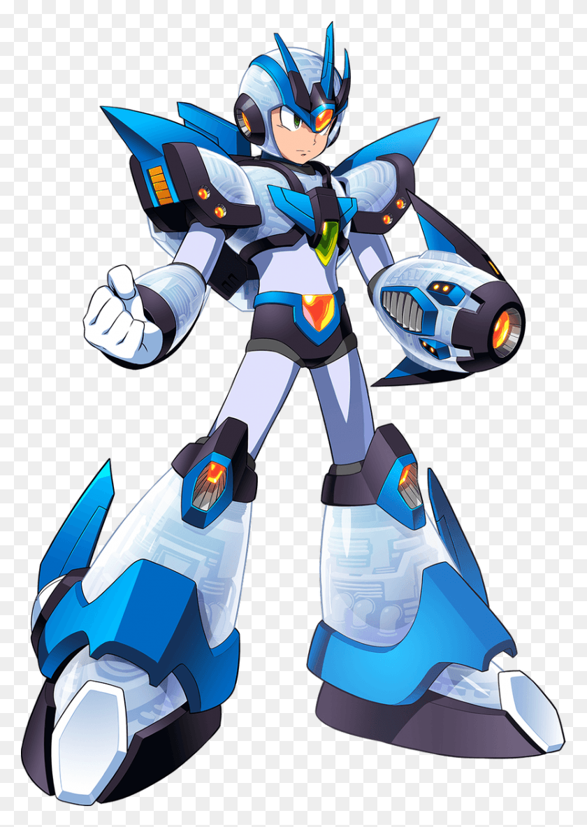 833x1200 Grab The Hi Res From The Official Site Mega Man X Legacy Collection Ultimate Armor, Toy, Robot, Graphics HD PNG Download