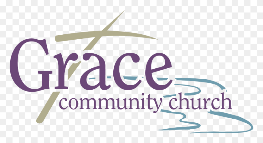 895x457 Grace Community Church Logo Caligrafía, Texto, Palabra, Símbolo Hd Png