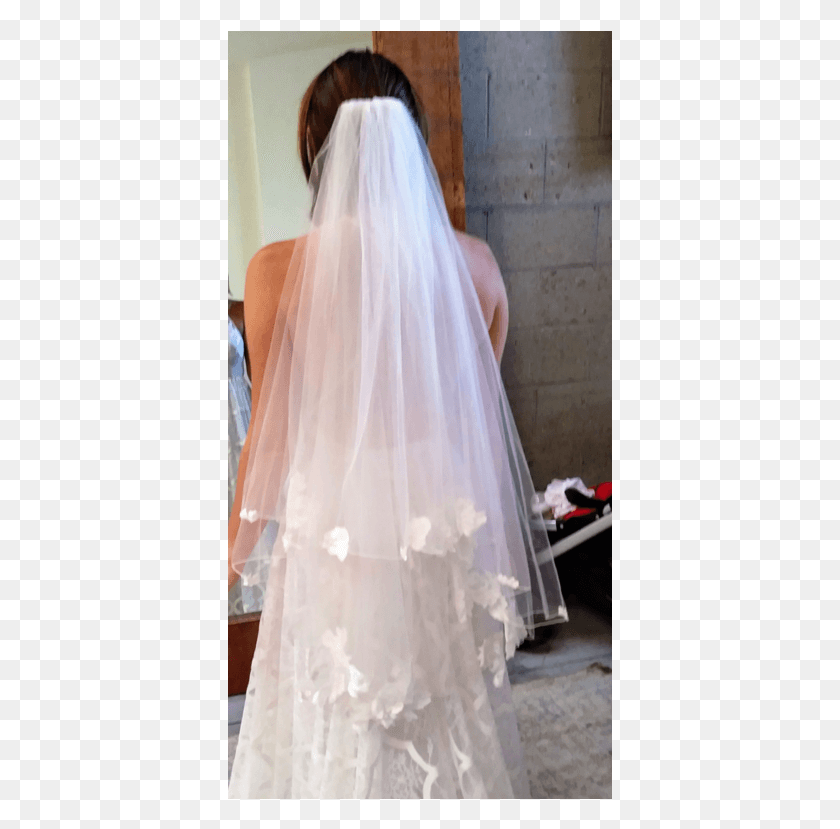 385x769 Grace Loves Lace Veil, Clothing, Apparel, Wedding Gown HD PNG Download