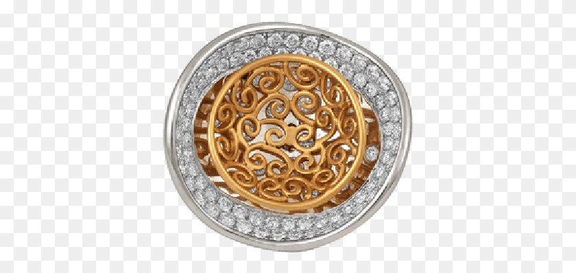 367x338 Graceful Pattern Spanish Lace Finger Ring Circle, Jewelry, Accessories, Accessory HD PNG Download