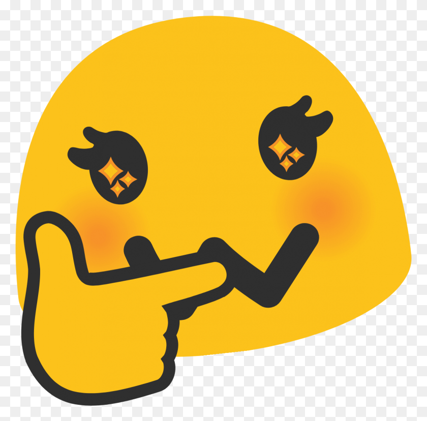 1163x1146 Gracefulslumber Discord Emoji Thinking Emoji Transparent, Pac Man, Halloween HD PNG Download