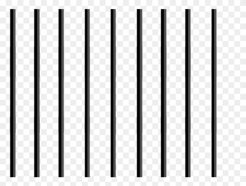 810x597 Grade Cadeia Image Monochrome, Prison HD PNG Download