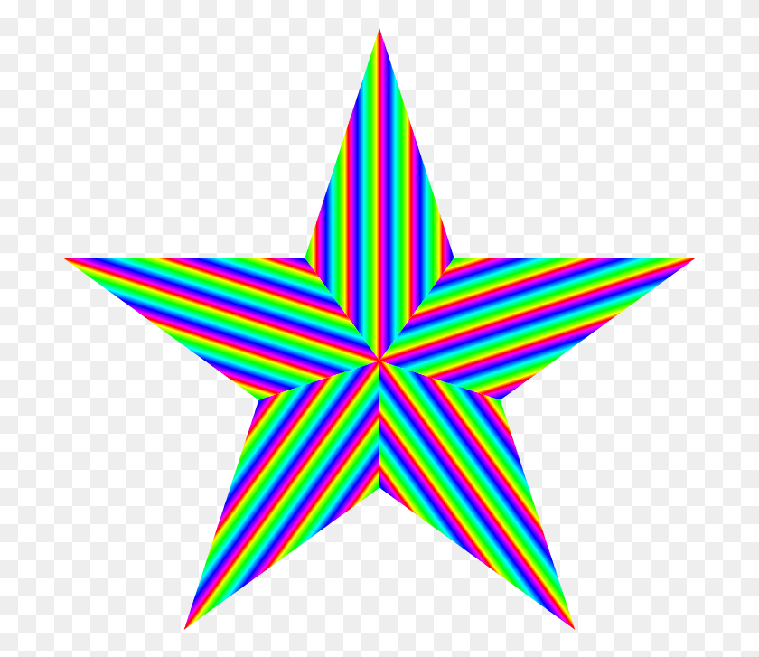 701x667 Gradient Vector Star Ellison Stars Die Cut, Star Symbol, Symbol, Outdoors HD PNG Download