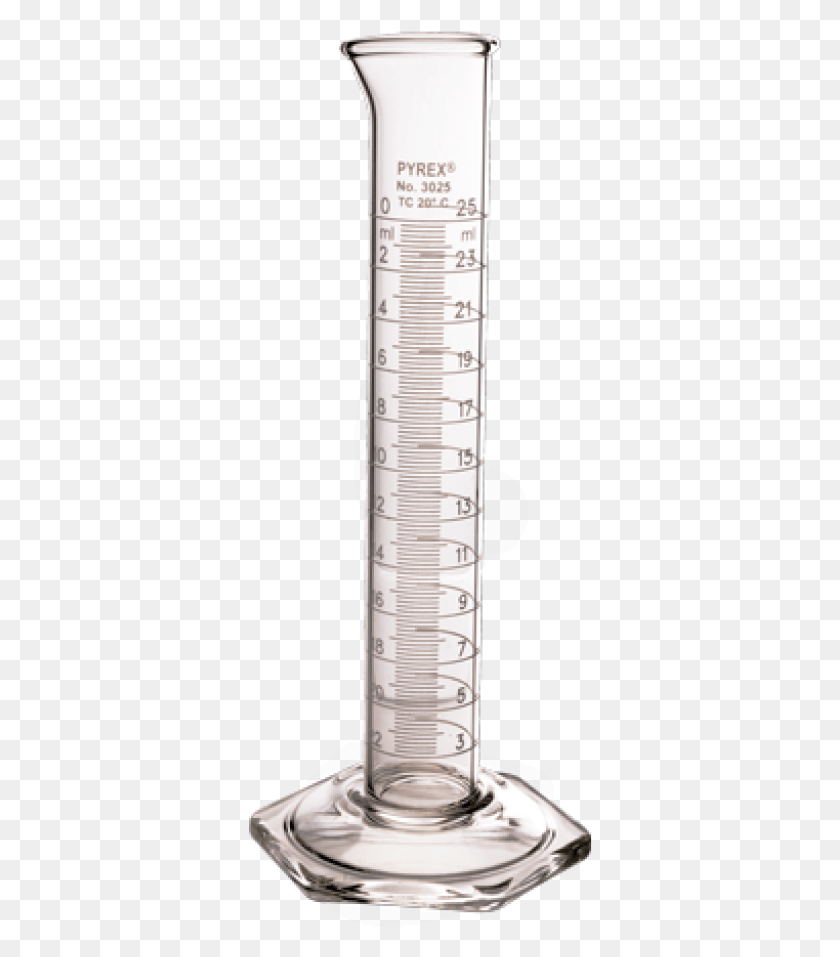 344x897 Graduated Cylinder Images Glass Graduated Cylinder Laboratory, Cup, Shaker, Bottle HD PNG Download