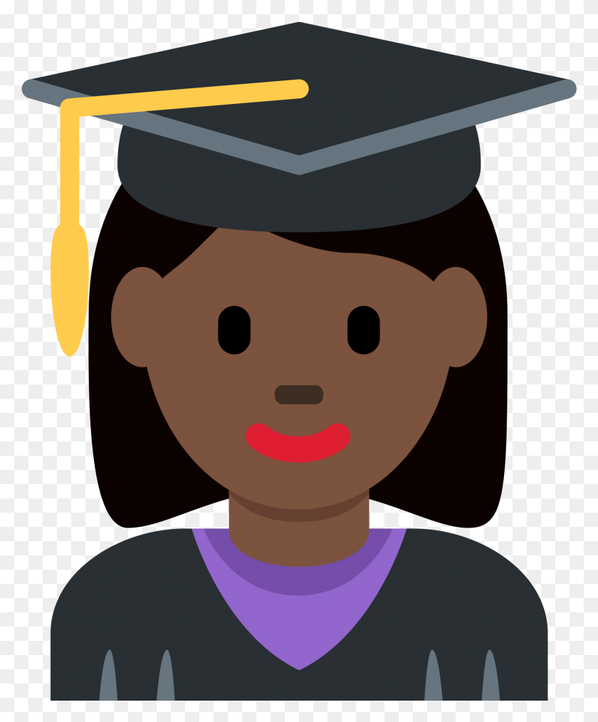 1613x1974 Graduation Cap Cartoon 25 Buy Clip Art Black Woman Graduate Emoticon, Graduation, Toy HD PNG Download