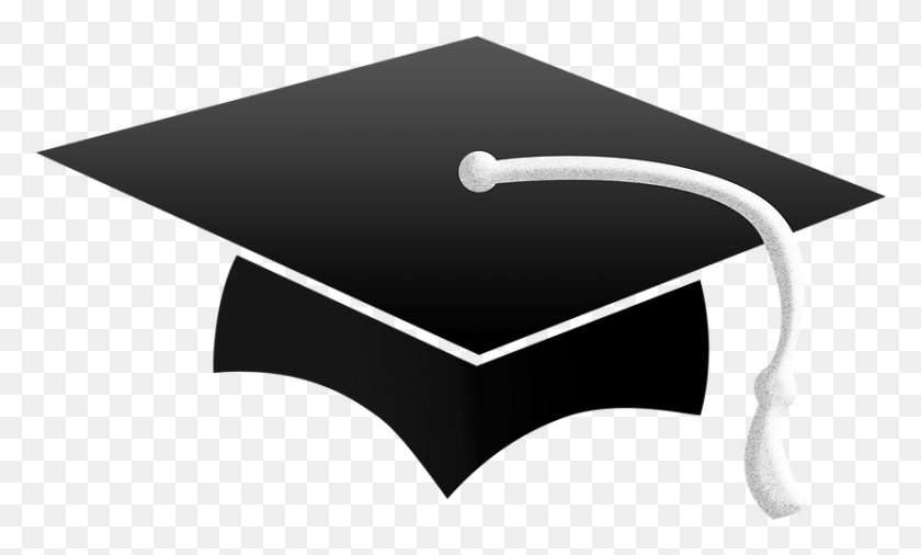 830x475 Graduation Cap Graduation Cap Clipart, Graduation, Electronics HD PNG Download