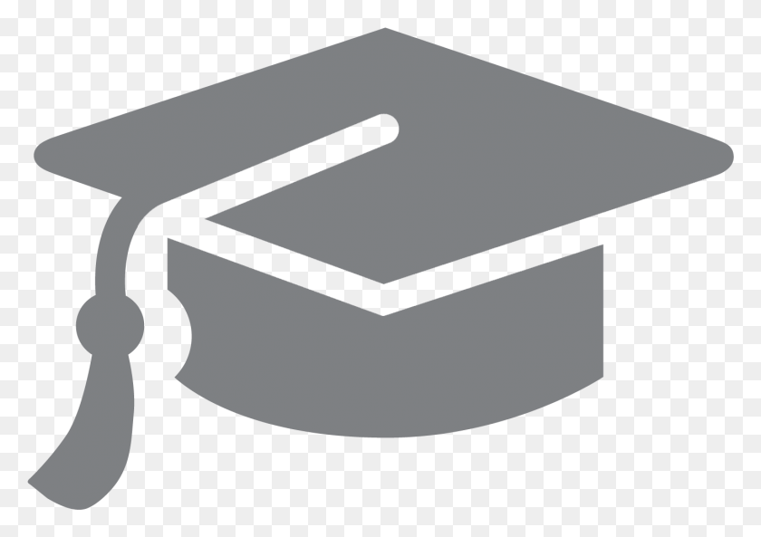 1427x976 Graduation Cap Gray Graduation Cap Icon Blue, Ashtray, Axe, Tool HD PNG Download