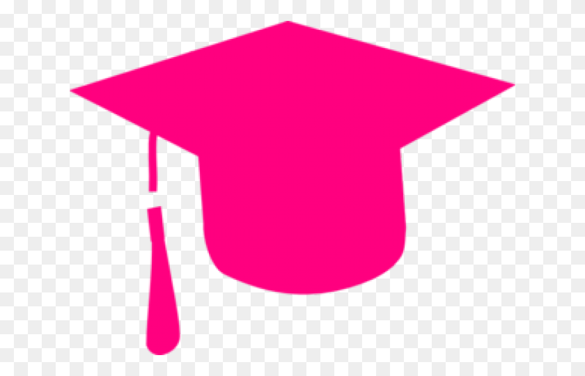 640x480 Graduation Clipart Pink Pink Graduation Cap Clipart, Clothing, Apparel, Star Symbol HD PNG Download