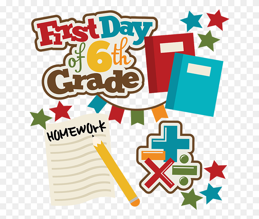 648x651 Graduation Clipart Sixth Grade First Day Of Third Grade, Advertisement, Poster, Flyer HD PNG Download