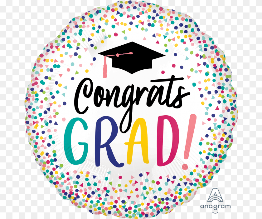 Graduation Foil Balloons, Birthday Cake, Food, Dessert, Cream Clipart PNG