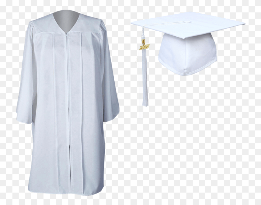 740x600 Graduation Gowns Toga White For Graduation, Clothing, Apparel, Shirt HD PNG Download