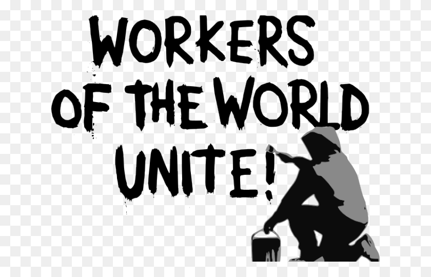640x480 Graffiti Clipart Graffiti Artist Workers Of The World Unite, Text, Alphabet, Person HD PNG Download