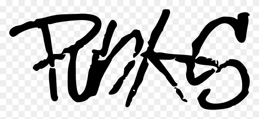 1280x535 Descargar Png Graffiti Stencil Rock Clip Art Grafiti Transprent Graffiti Punk, Texto, Escritura A Mano Hd Png