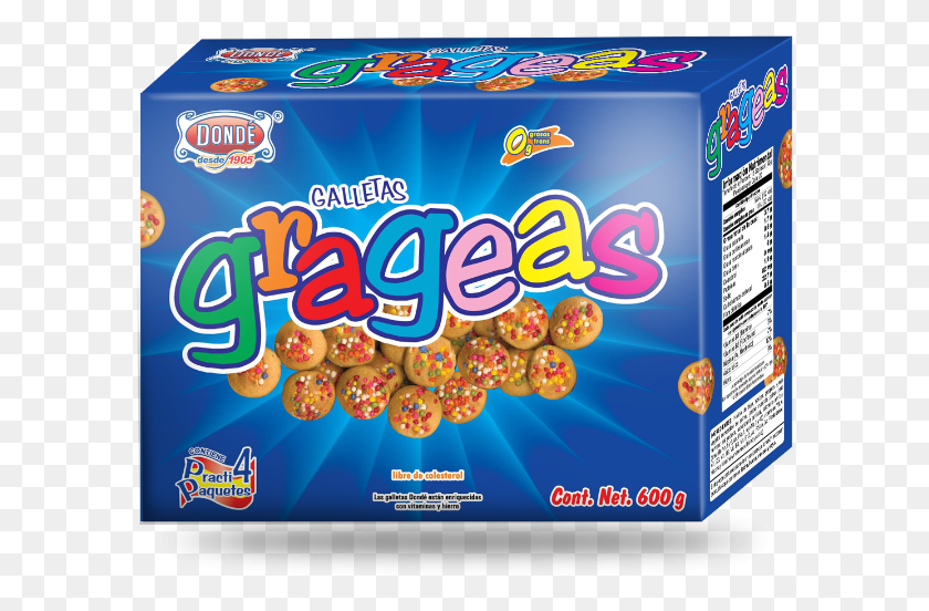 596x492 Grageas 600g Snack, Food, Candy, Flyer HD PNG Download