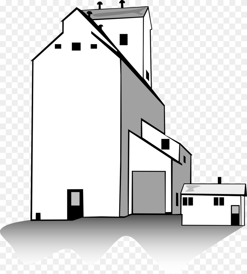 Grain Milling Outdoors, Nature, Countryside, Architecture Clipart PNG