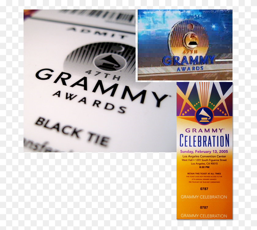688x692 Descargar Png Logos Grammy Premios Grammy Folleto De La Marca Grammy, Cartel, Papel, Publicidad Hd Png