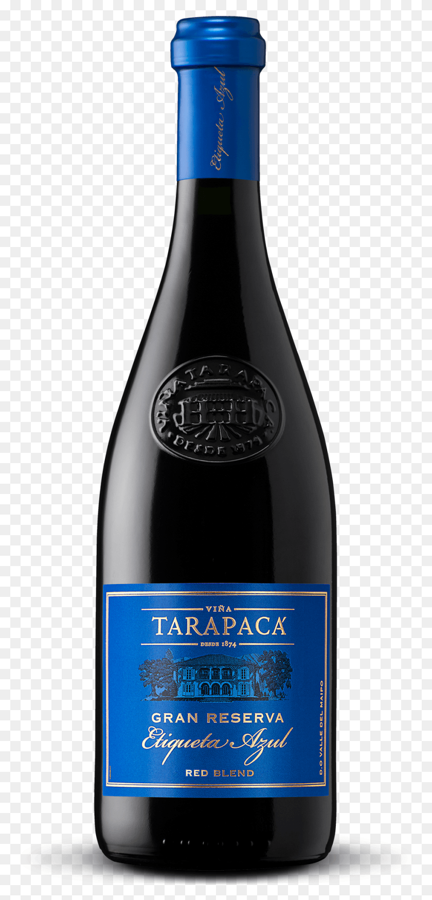 919x1990 Gran Reserva Tarapac Etiqueta Azul Tarapaca Gran Reserva Etiqueta Azul, Bottle, Alcohol, Beverage HD PNG Download