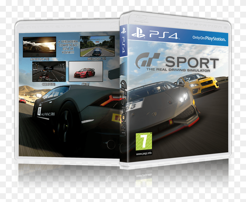 749x630 Descargar Png Gran Turismo Sport Cover By Fantaspt Playstation, Coche, Vehículo, Transporte Hd Png