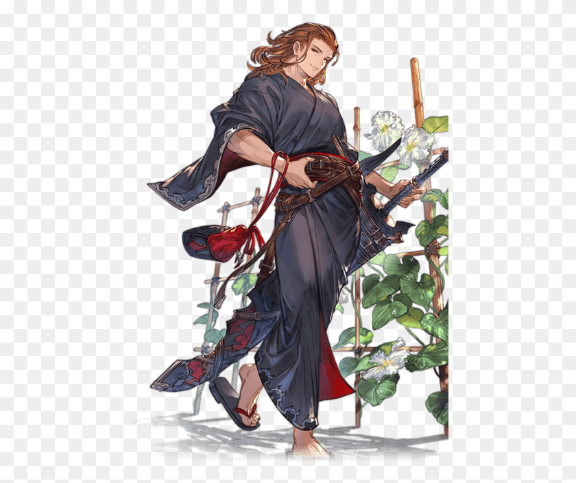 469x645 Granblue Fantasy Siegfried, Person, Human, Clothing HD PNG Download