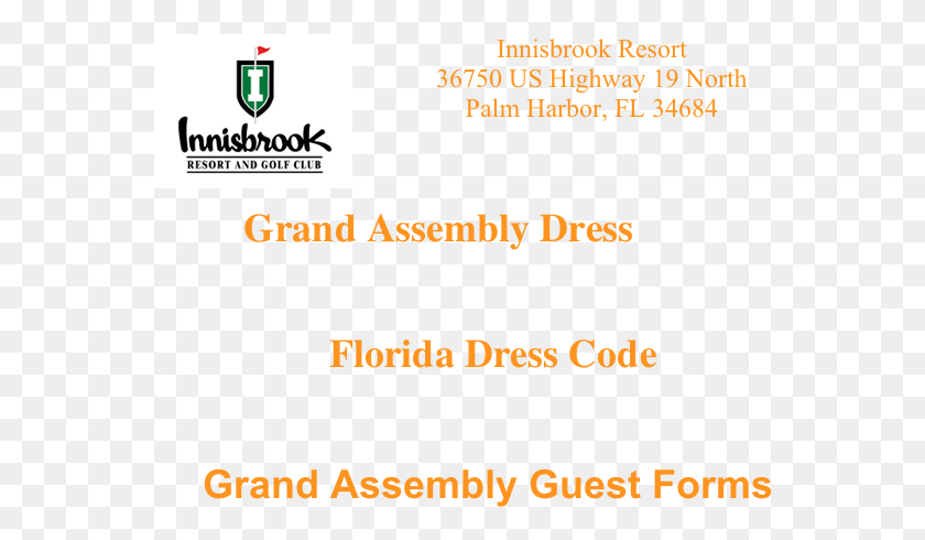 562x430 Grand Assembly Dress Code Florida Dress Code Dresscodetri Colorfulness, Text, Logo, Symbol Descargar Hd Png
