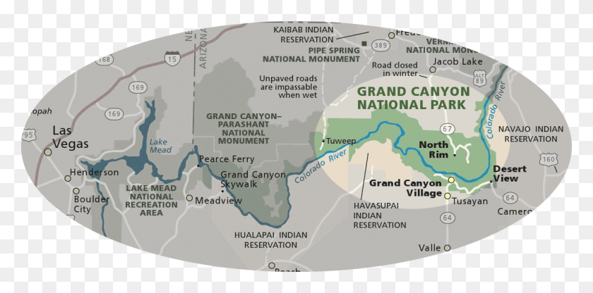 1159x530 Grand Canyon Map Grand Canyon Simple Map, Plot, Diagram, Vegetation HD PNG Download