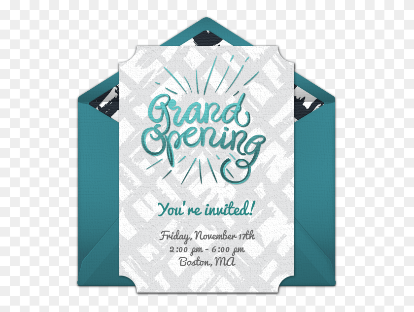 535x573 Grand Opening Calligraphy Online Invitation Graphic Design, Text, Paper, Clothing HD PNG Download