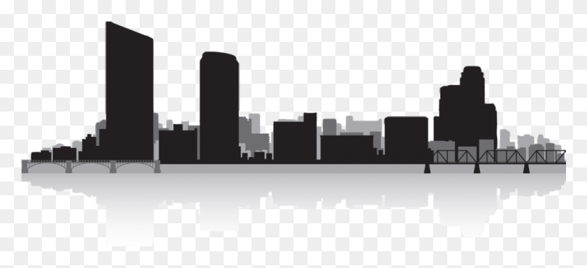 1001x416 Grand Rapids City Skyline Grand Rapids, Weapon, Weaponry, Transportation HD PNG Download