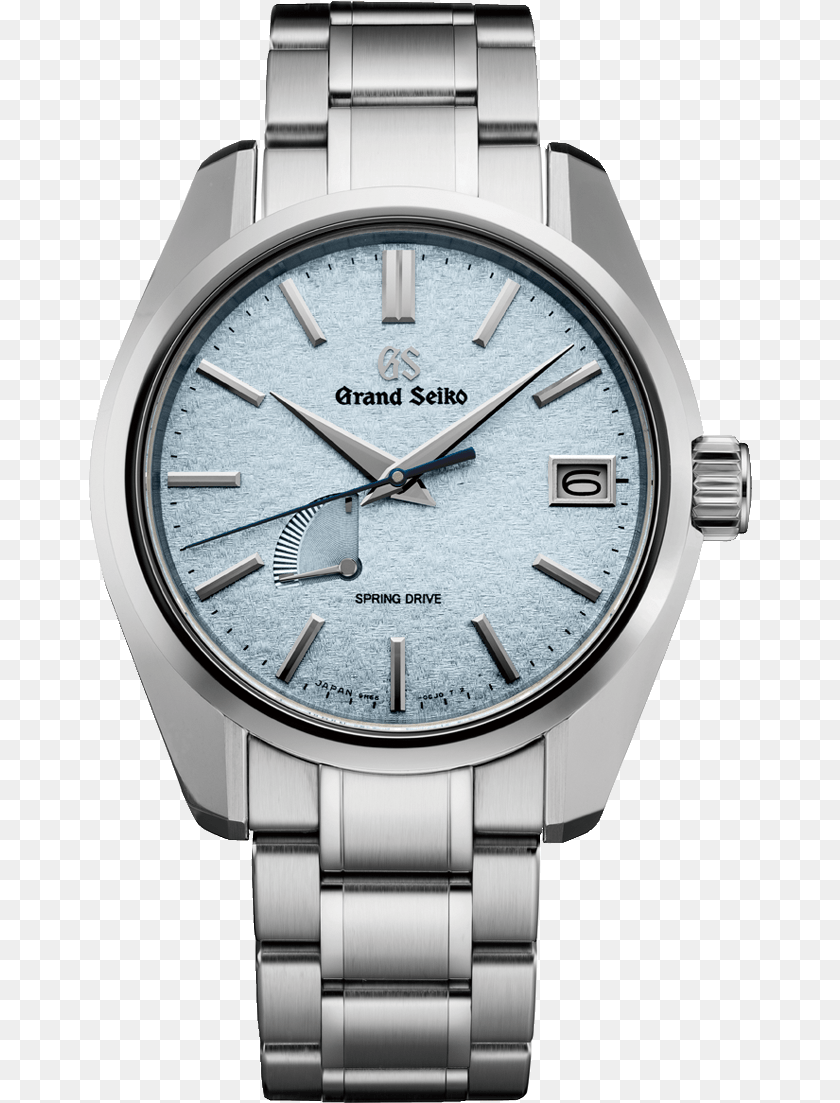 664x1103 Grand Seiko Ice Blue Snowflake Grand Seiko Snowflake, Arm, Body Part, Person, Wristwatch Sticker PNG