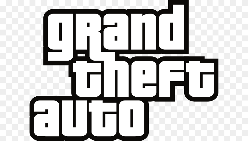 640x477 Grand Theft Auto Logo Series, Letter, Text, Scoreboard Sticker PNG
