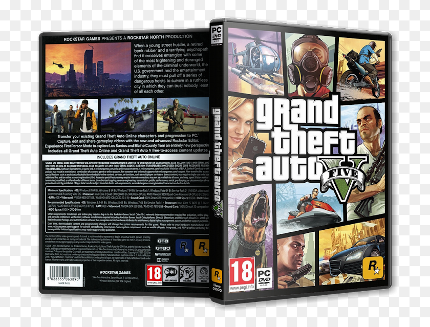 716x579 Grand Theft Auto V Pc Repack Maxpreps Grand Theft Auto 5 Gta 5 Gta V Global Edition Steam, Человек, Человек, Автомобиль Hd Png Скачать
