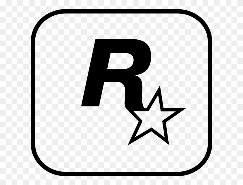 629x579 Grand Theft Auto V Red Dead Redemption 2 Rockstar Games Логотип Rockstar Games Прозрачный, Серый, World Of Warcraft Hd Png Скачать
