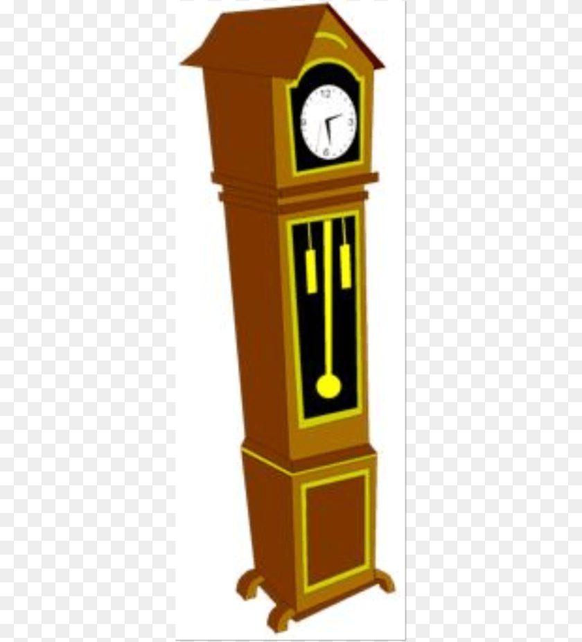 336x926 Grandfather Clock Gandfather Clock, Architecture, Building, Clock Tower, Tower Sticker PNG