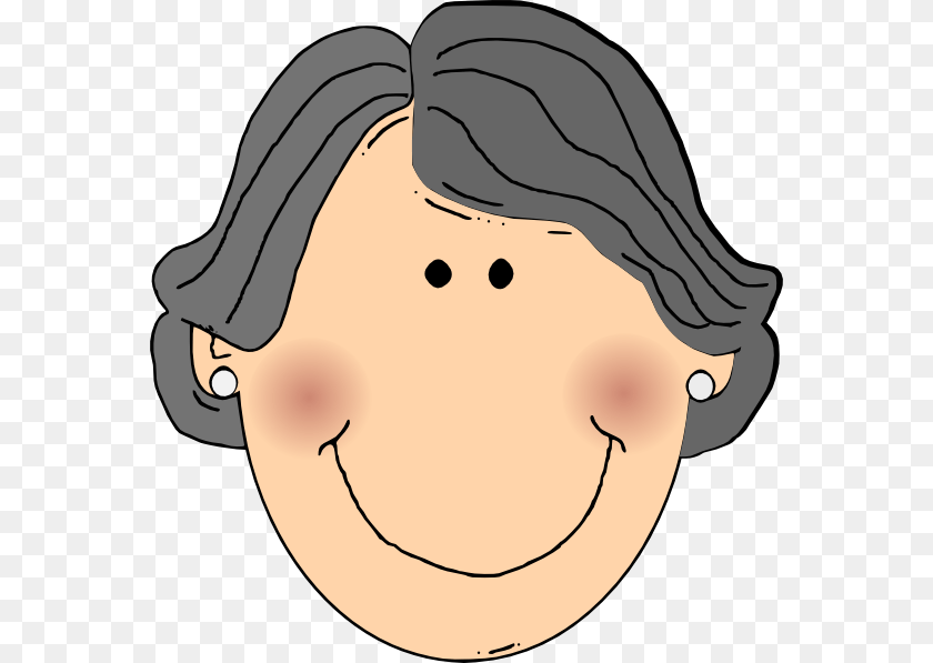 Grandma Clip Art, Face, Head, Person, Baby Clipart PNG