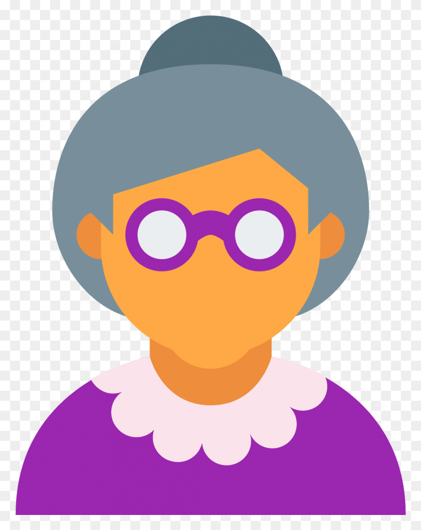 1069x1368 Grandma Old Woman Icon, Light, Rattle HD PNG Download
