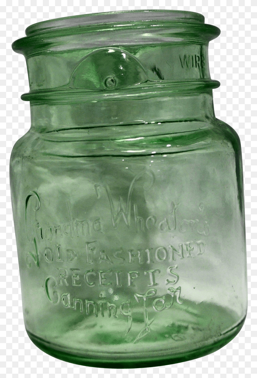 1212x1825 Grandma Wheaton S Old Fashioned Receipts Canning Glass Bottle, Jar, Milk, Beverage HD PNG Download