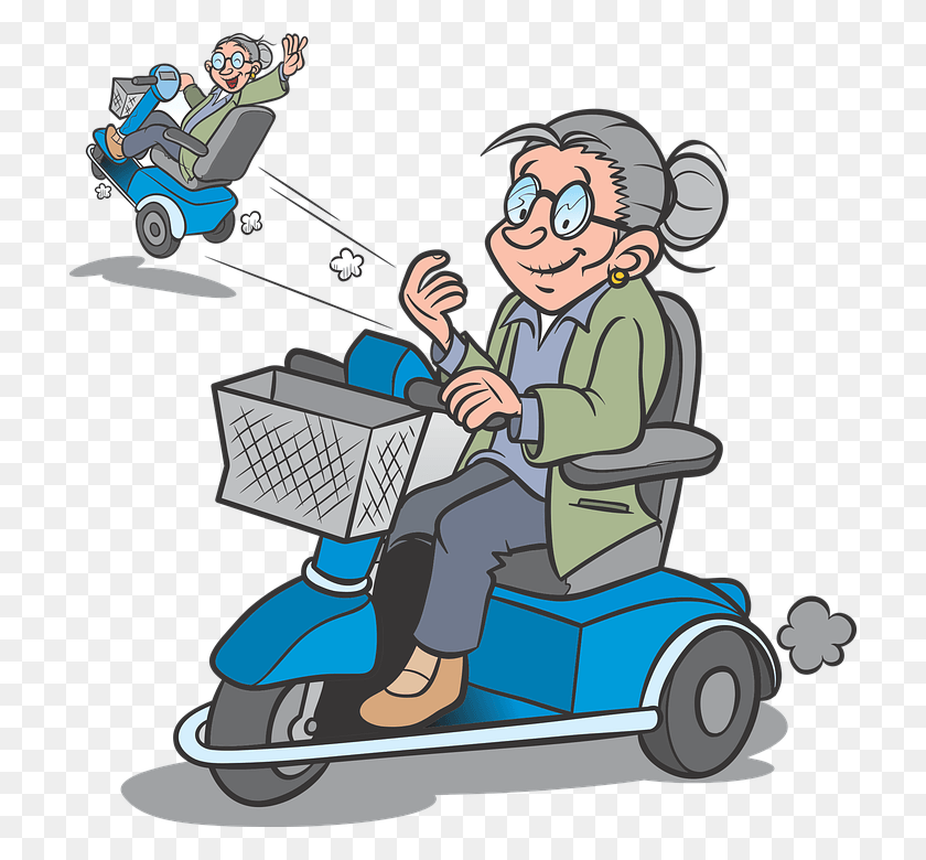 714x720 Grandparents Grandma Grannie Family Old Woman Grappig Verjaardag Vrouw Humor, Person, Human, Vehicle HD PNG Download